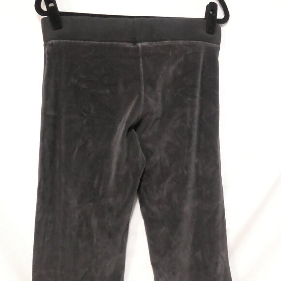 Y2K | GAP - Stretch | small | Soft Black Velour / Velvet Loungewear Pants - Picture 13 of 16